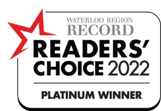 Waterloo Region Record Readers’ Choice 2022 Platinum Winner